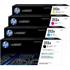 پرینتر HP مدل 554dn با کارتریج HP 212A سازگار است.